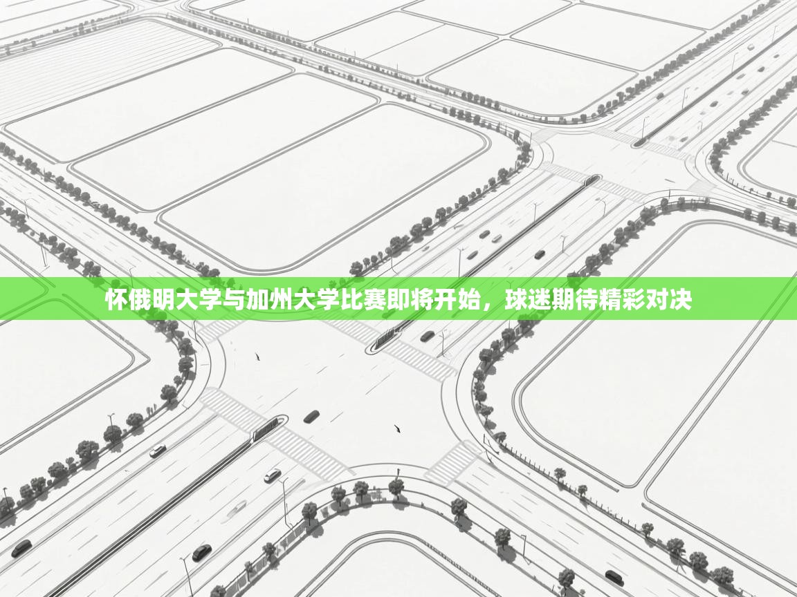 怀俄明大学与加州大学比赛即将开始，球迷期待精彩对决