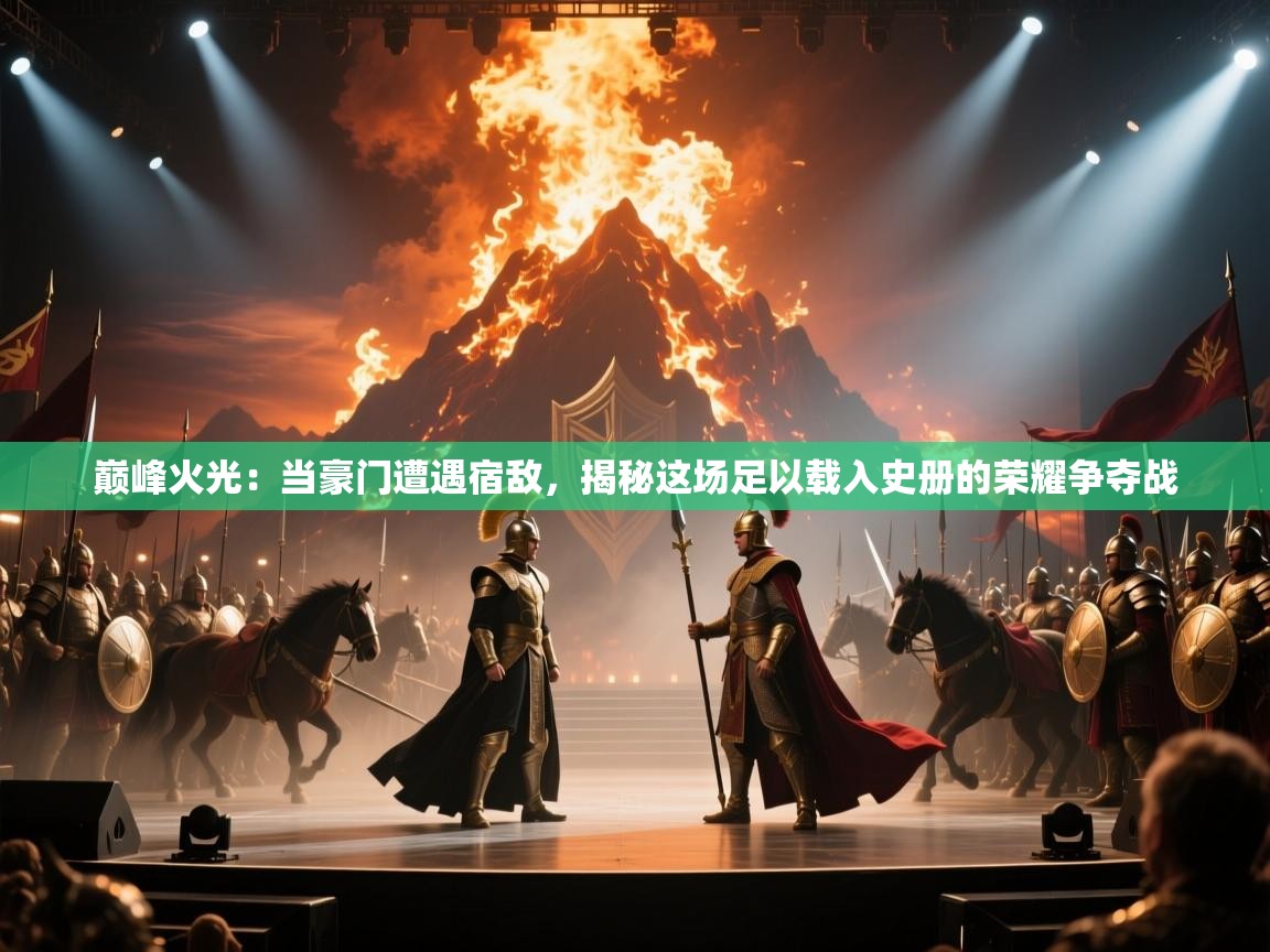 巅峰火光：当豪门遭遇宿敌，揭秘这场足以载入史册的荣耀争夺战  第1张